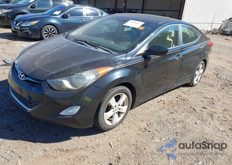 2012 Hyundai Elantra Gls (Ulsan Plant) z USA, uszkodzony, nr VIN KMHDH4AE1CU234135